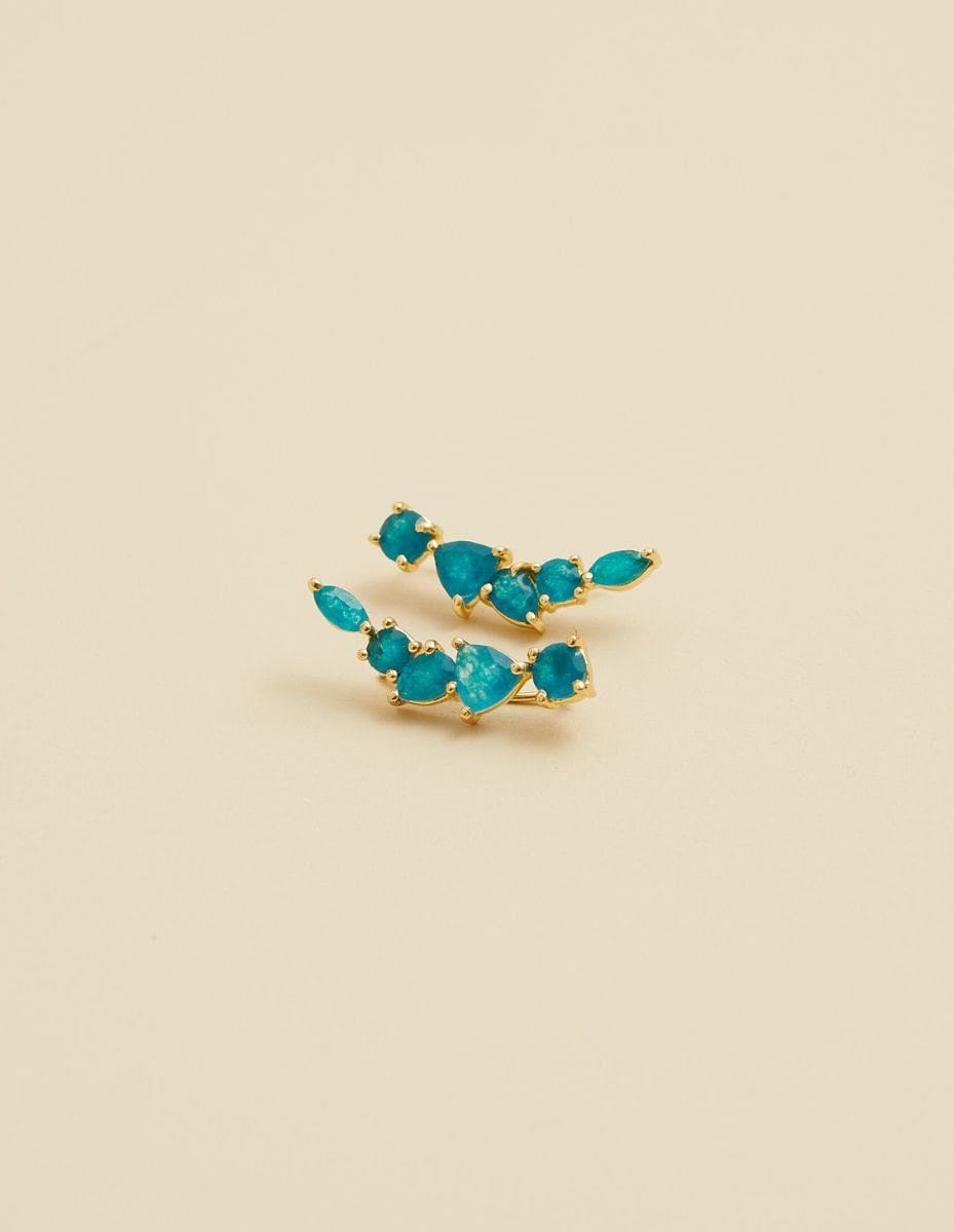 Mykonos Climbers - Blue Black Jade